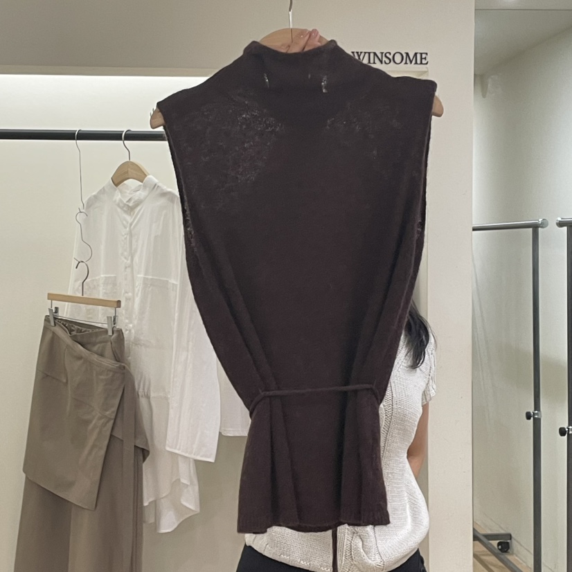 WINSOME東大門㊣實拍女裝新品推薦真品熱賣人氣吊帶背心含腰繩WINSOME吊帶/背心