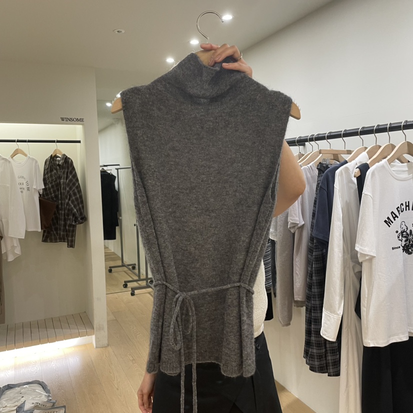 WINSOME東大門㊣實拍女裝新品推薦真品熱賣人氣吊帶背心含腰繩WINSOME吊帶/背心圖色3