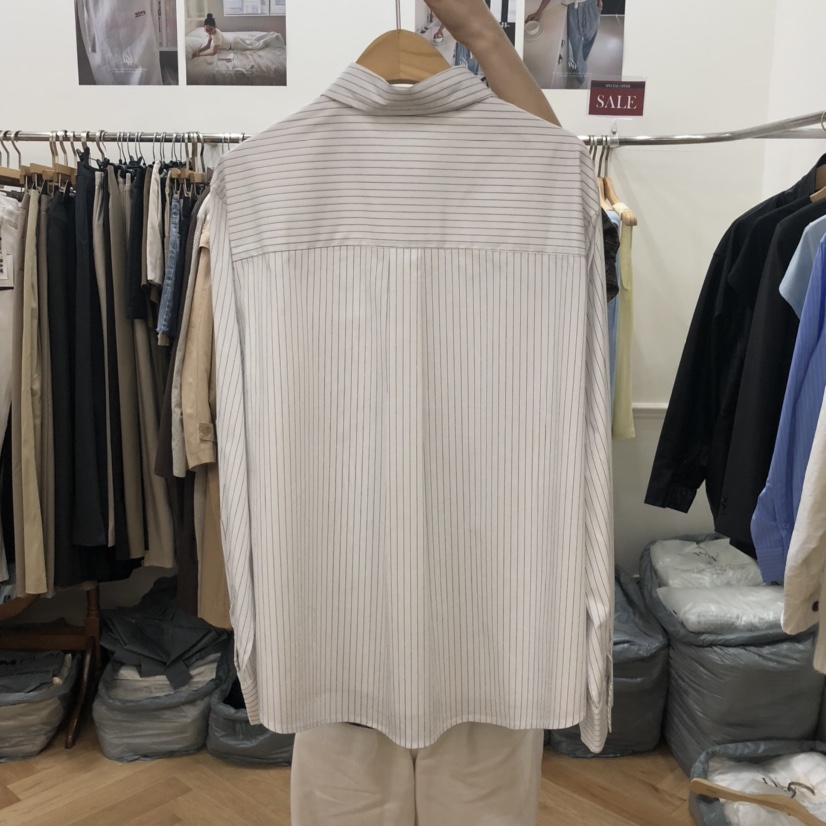 NOWHERE東大門㊣直郵女裝新款真品25秋冬人氣休閑襯衫蕾絲衫NOWHERE襯衫/蕾絲衫