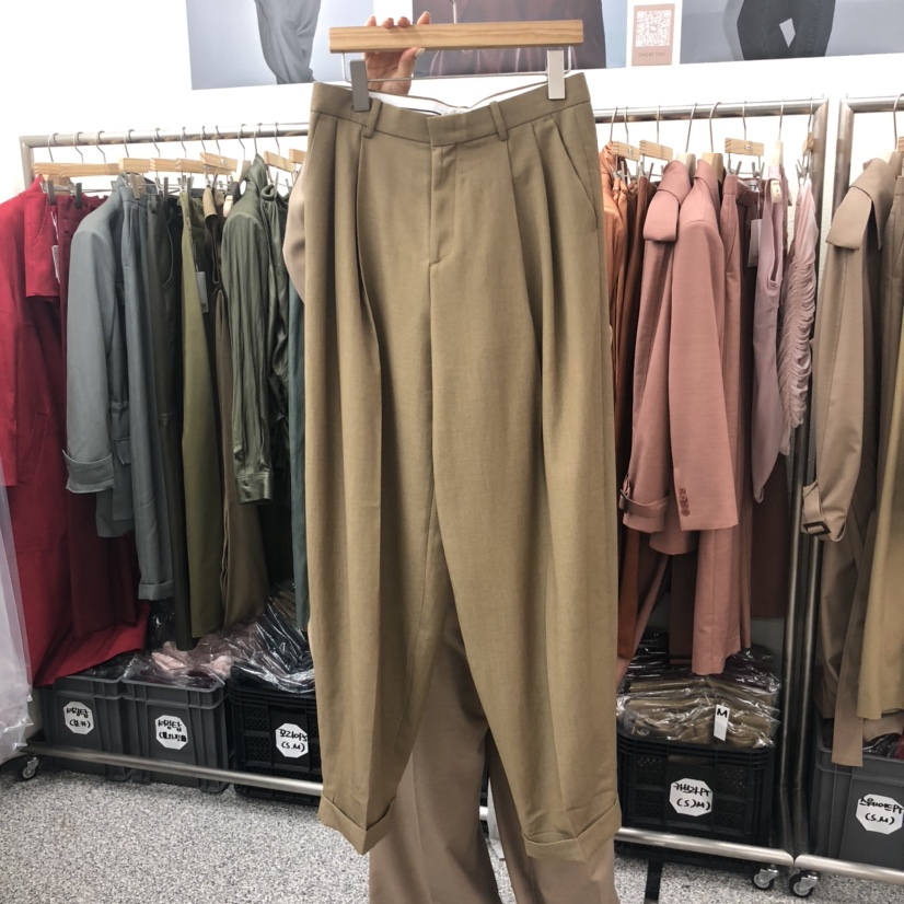 ONEBYTWO東大門㊣代購女士新品職業真品25秋冬人氣推薦休閑褲ONE BY TWO休閑褲圖色2