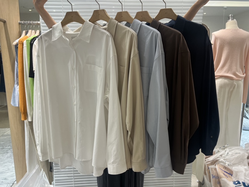 FF東大門㊣代購女士新品真品25秋冬職業人氣襯衫蕾絲衫棉質FF/SUNDAY襯衫/蕾絲衫