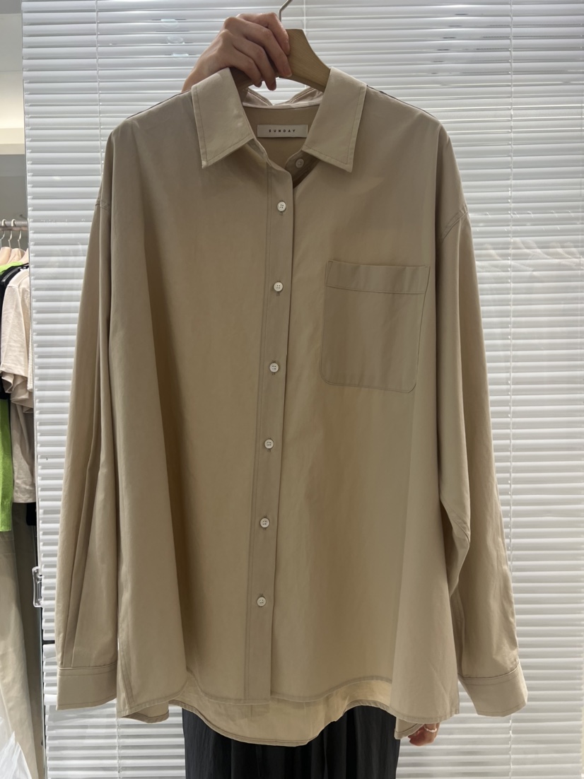 FF東大門㊣代購女士新品真品25秋冬職業人氣襯衫蕾絲衫棉質FF/SUNDAY襯衫/蕾絲衫圖色2