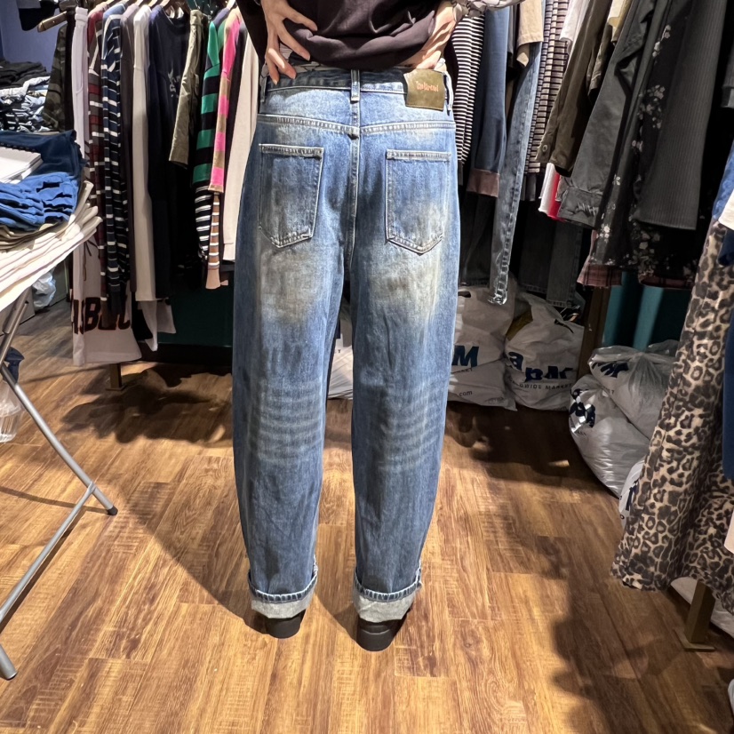 MERCI LINDA東大門㊣直郵女士新款職業人氣時尚推薦牛仔褲MERCI LINDA牛仔褲