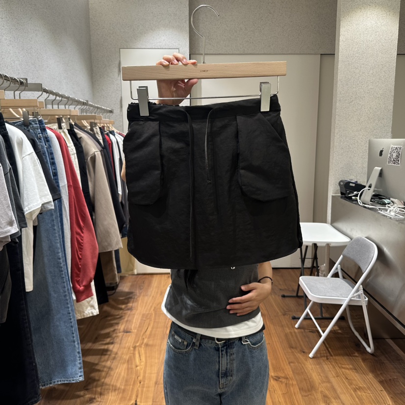 COMELY韓國代購㊣女士新款人氣休閑職業真品推薦時尚25秋冬短裙COMELY短裙圖色2