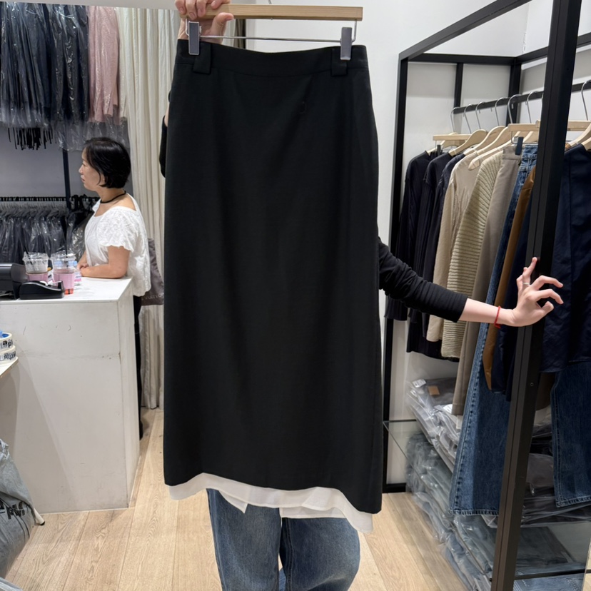 BRUNI/RICOTTA韓國代購㊣女裝新品人氣推薦真品25秋冬長裙BRUNI/RICOTTA長裙圖色2