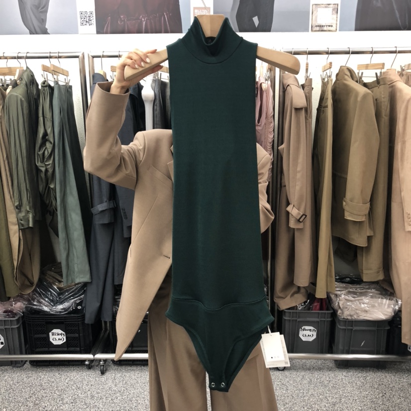 ONEBYTWO韓國直郵㊣女士新品熱賣時尚人氣推薦休閑吊帶背心ONE BY TWO吊帶/背心