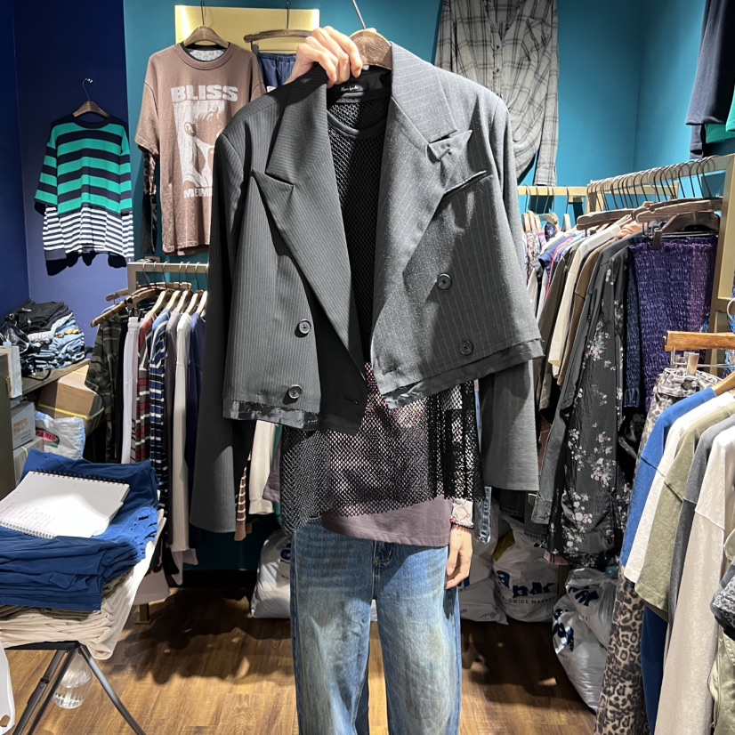 MERCI LINDA東大門㊣代購女士新品時尚25秋冬人氣熱賣夾克MERCI LINDA夾克圖色1