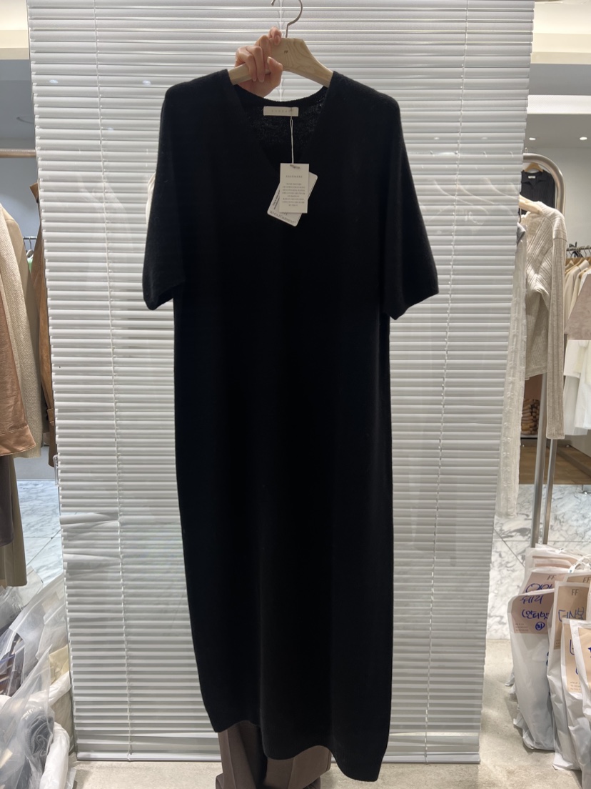 FF東大門㊣代購女裝新品熱賣職業25秋冬人氣真品推薦連衣裙V領FF/SUNDAY連衣裙圖色4