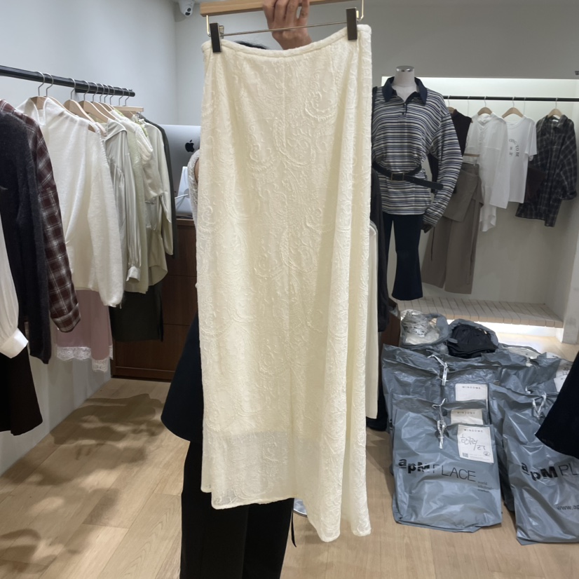 WINSOME東大門㊣代購女士新款25秋冬真品職業時尚休閑熱賣長裙WINSOME長裙