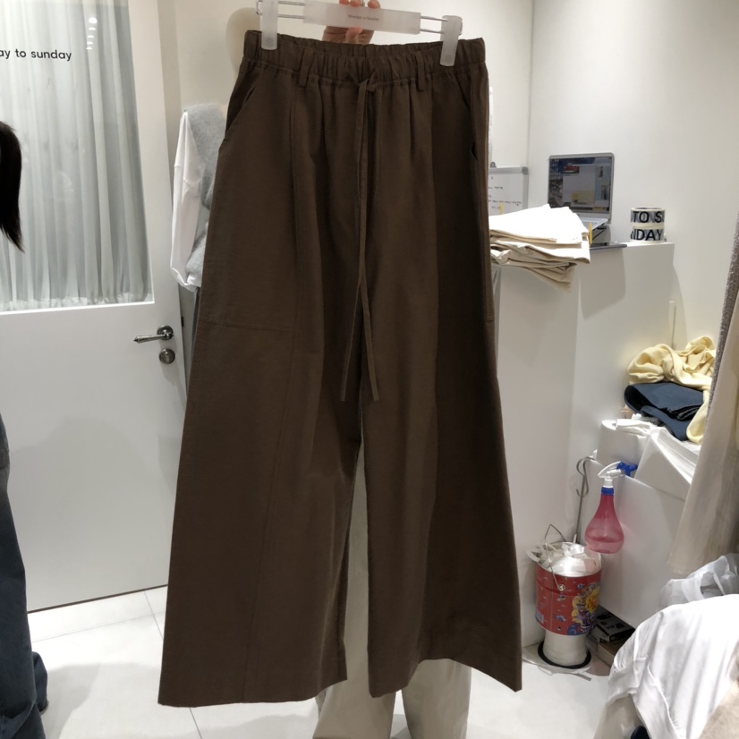 MONDAY TO SUNDAY東大門㊣代購女士新品職業熱賣推薦休閑褲MONDAY TO SUNDAY休閑褲圖色2