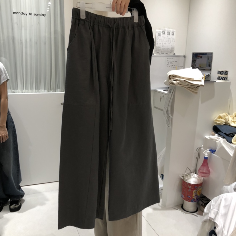 MONDAY TO SUNDAY東大門㊣代購女士新品職業熱賣推薦休閑褲MONDAY TO SUNDAY休閑褲圖色3