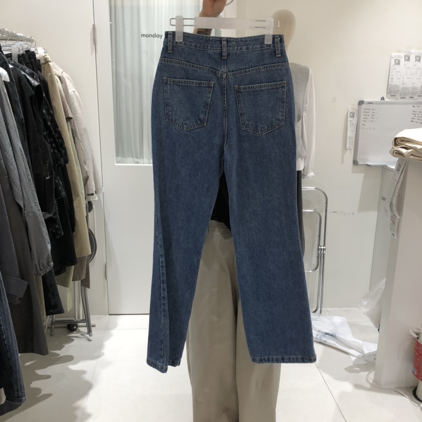 MONDAY TO SUNDAY東大門㊣直郵女士新品時尚熱賣職業牛仔褲MONDAY TO SUNDAY牛仔褲