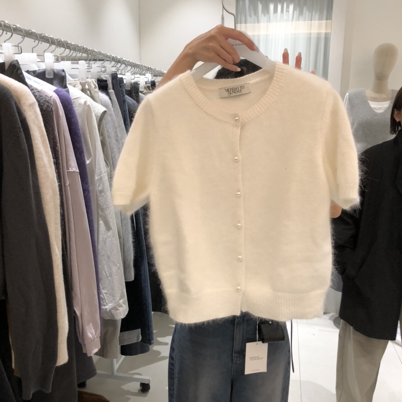 MONDAY TO SUNDAY韓國直郵㊣女裝新品真品時尚休閑針織衫MONDAY TO SUNDAY針織衫圖色1