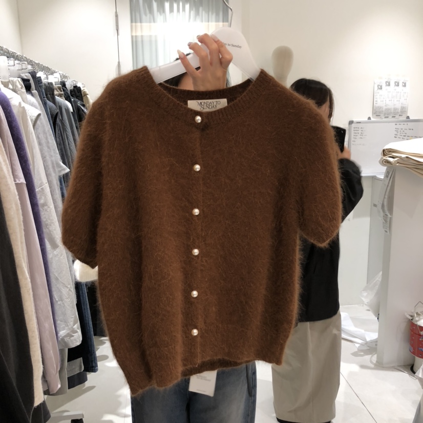 MONDAY TO SUNDAY韓國直郵㊣女裝新品真品時尚休閑針織衫MONDAY TO SUNDAY針織衫圖色4