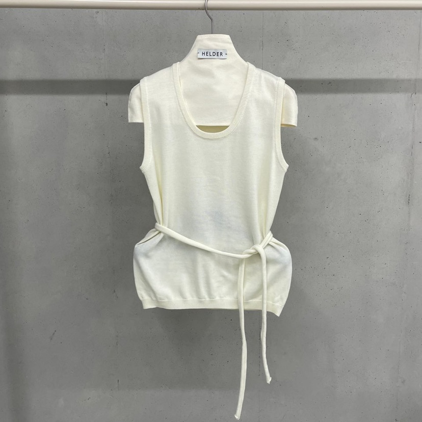 HELDER-P韓國代購㊣女士新品時尚25秋冬吊帶背心含腰繩套裝腰帶HELDER吊帶/背心