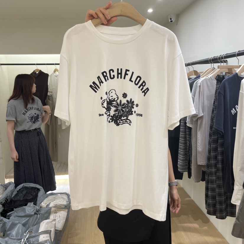 WINSOME韓國代購㊣女裝新款時尚職業真品25秋冬熱賣推薦T恤WINSOMET恤圖色1