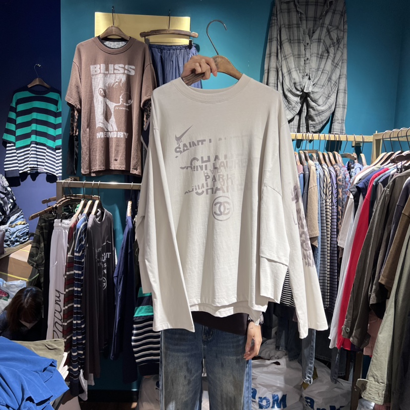 MERCI LINDA東大門㊣直郵女裝新品25秋冬休閑時尚推薦長袖T恤MERCI LINDA長袖T恤圖色2