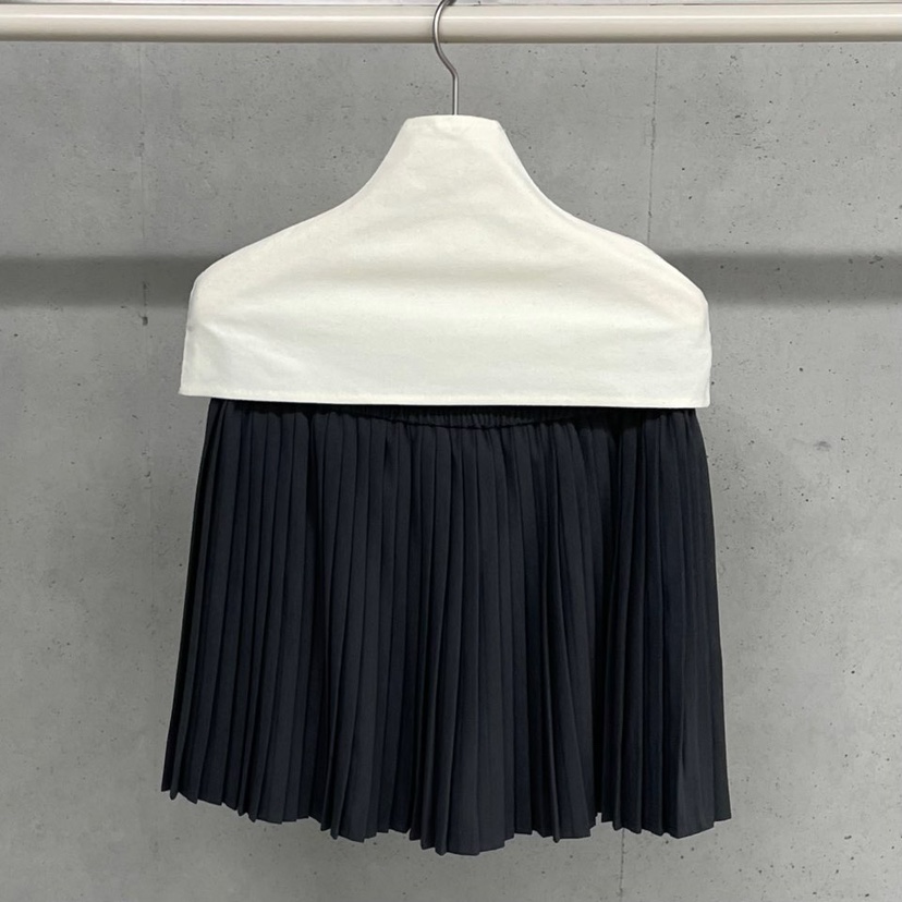 HELDER-P韓國代購㊣女士新品25秋冬熱賣職業真品休閑短裙褶皺HELDER短裙圖色1