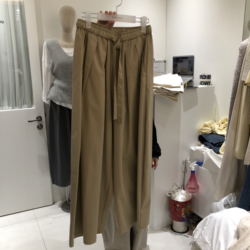 MONDAY TO SUNDAY東大門㊣實拍女裝新款職業時尚人氣休閑褲MONDAY TO SUNDAY休閑褲圖色1