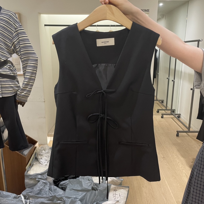 WINSOME東大門㊣直郵女士新品推薦人氣熱賣真品25秋冬職業馬甲WINSOME馬甲圖色2