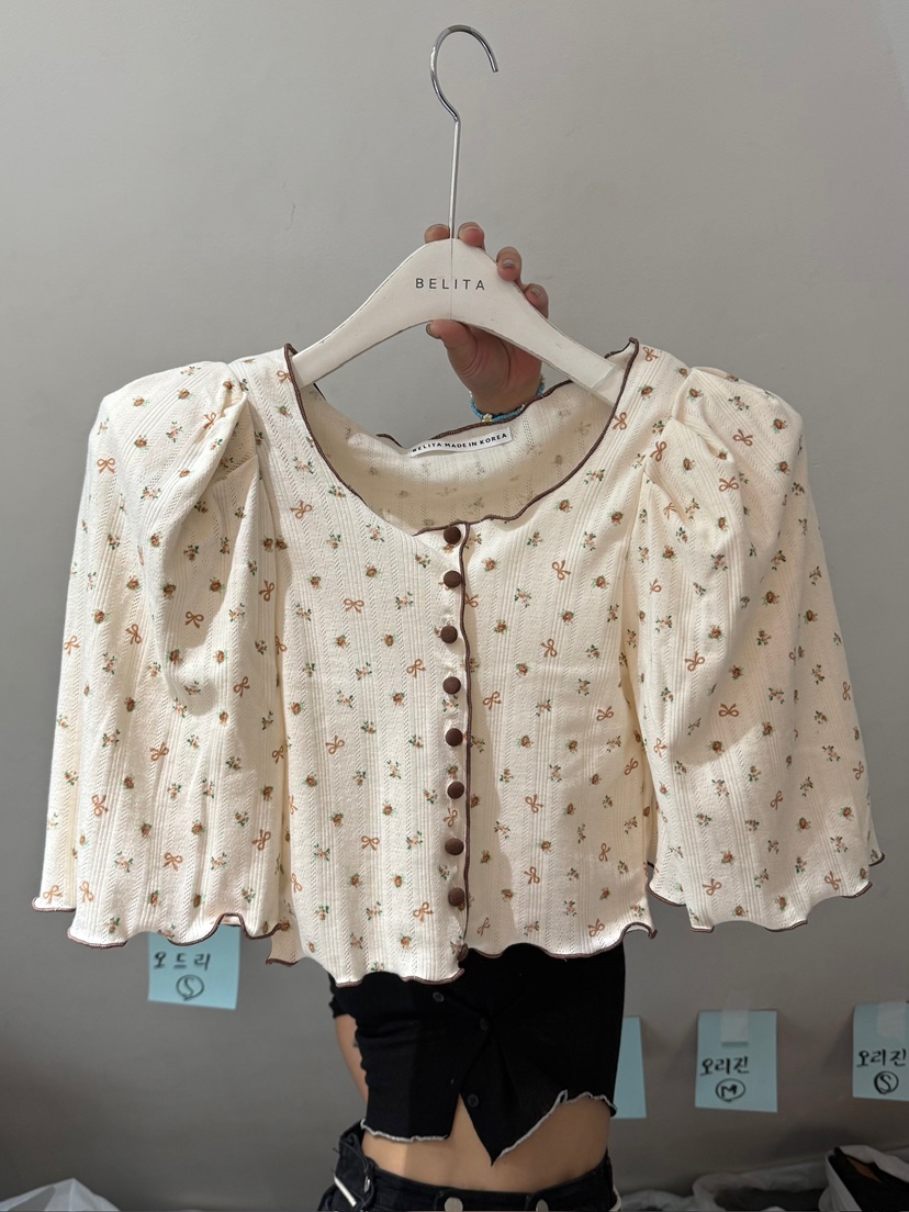 BELITA-L東大門㊣實拍女裝新品職業熱賣真品25秋冬長袖T恤BELITA-L長袖T恤圖色2