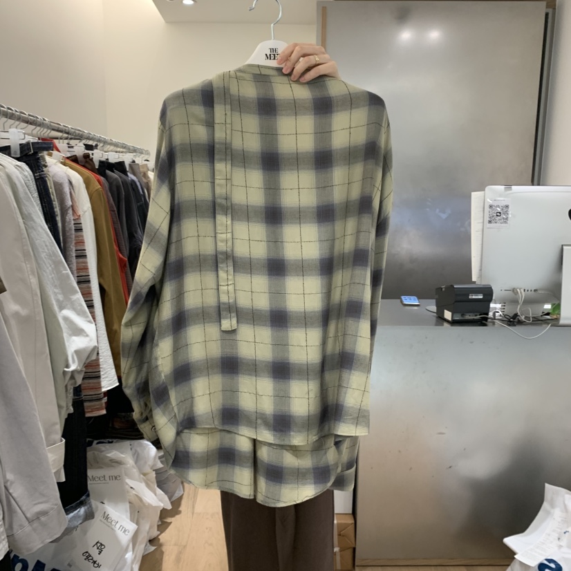 MEET ME韓國代購㊣女士新款熱賣人氣時尚職業推薦襯衫蕾絲衫MEET ME襯衫/蕾絲衫圖色3