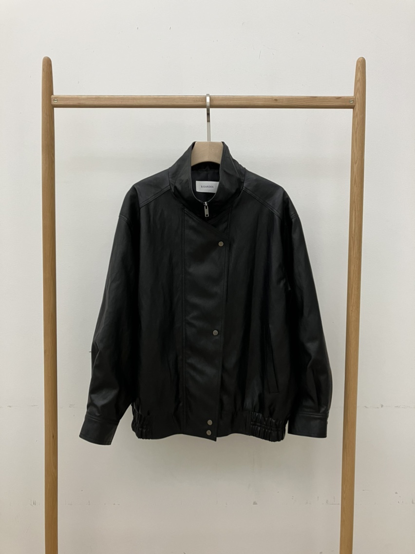 B_GARDER韓國直郵㊣女士新品時尚推薦熱賣25秋冬職業夾克皮革B.GARDER夾克
