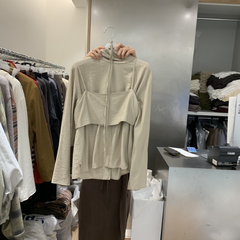 MEET ME韓國代購㊣女裝新品時尚休閑人氣熱賣職業套裝套裝MEET ME套裝圖色2