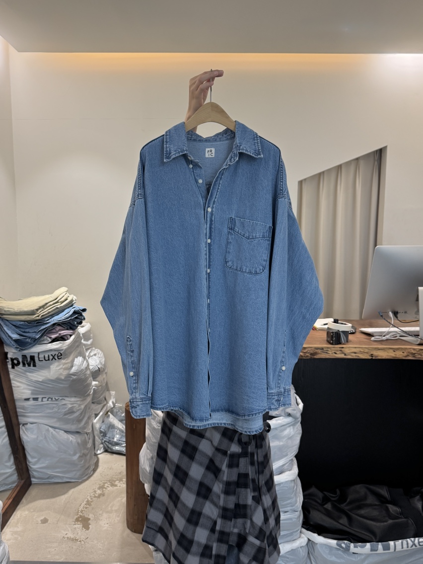 FRIC韓國直郵㊣女士新品推薦職業人氣休閑25秋冬襯衫蕾絲衫FRIC襯衫/蕾絲衫圖色1