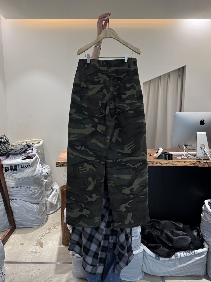 FRIC東大門㊣實拍女士新品25秋冬熱賣休閑時尚職業休閑褲迷彩FRIC休閑褲