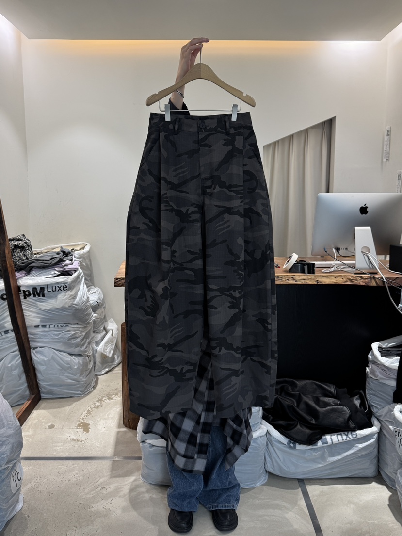 FRIC東大門㊣實拍女士新品25秋冬熱賣休閑時尚職業休閑褲迷彩FRIC休閑褲