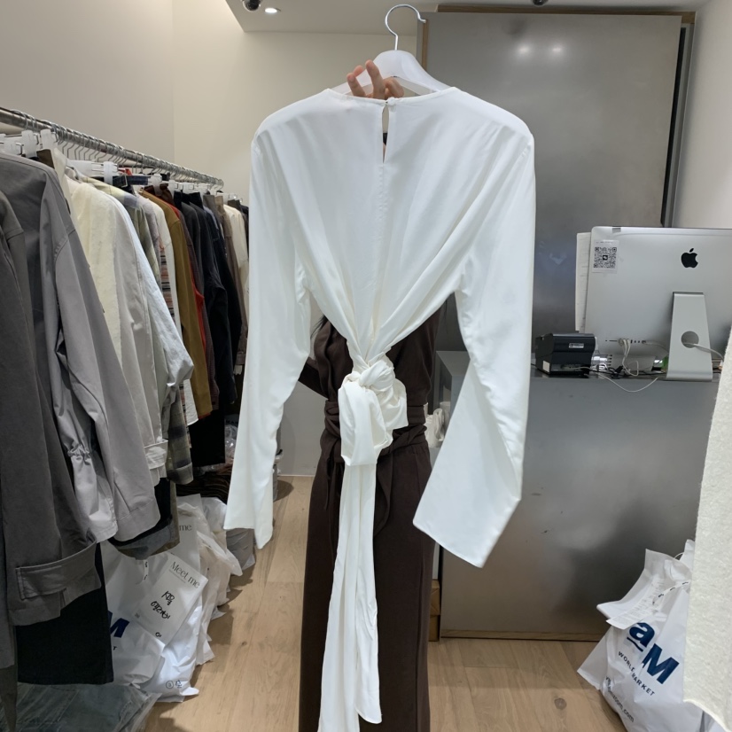 MEET ME韓國代購㊣女士新款推薦熱賣時尚真品25秋冬襯衫蕾絲衫MEET ME襯衫/蕾絲衫