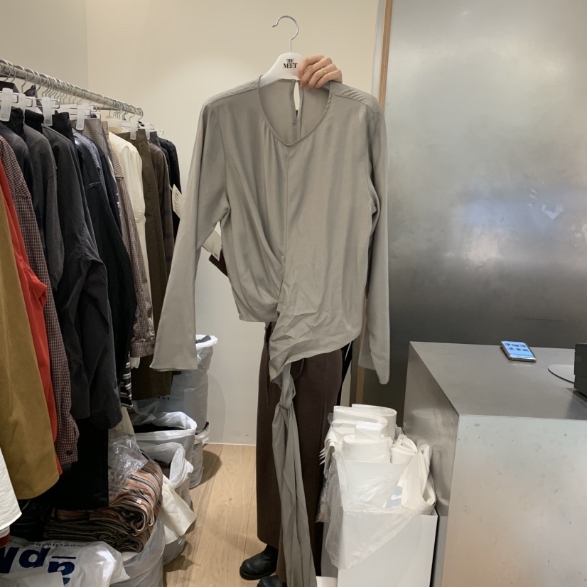 MEET ME韓國代購㊣女士新款推薦熱賣時尚真品25秋冬襯衫蕾絲衫MEET ME襯衫/蕾絲衫圖色3