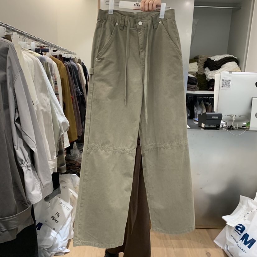MEET ME韓國直郵㊣女士新品人氣休閑25秋冬真品時尚休閑褲MEET ME休閑褲