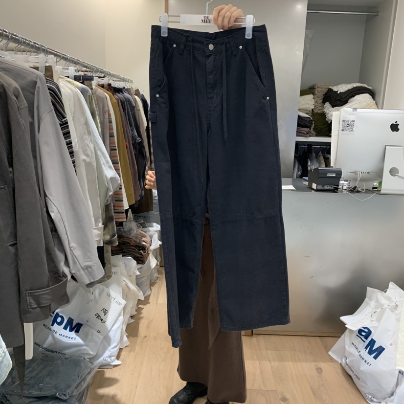 MEET ME韓國直郵㊣女士新品人氣休閑25秋冬真品時尚休閑褲MEET ME休閑褲圖色2