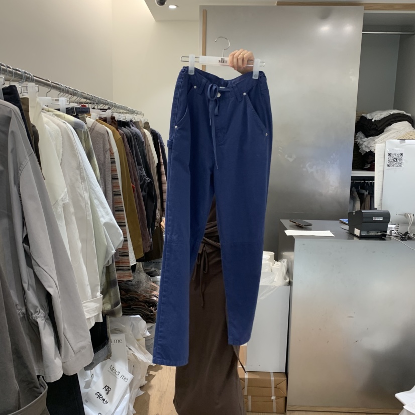 MEET ME韓國直郵㊣女士新品人氣休閑25秋冬真品時尚休閑褲MEET ME休閑褲圖色3