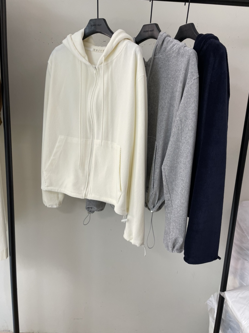 OBJET韓國代購㊣女裝新品熱賣人氣推薦25秋冬真品時尚職業衛衣love us u/OBJET衛衣