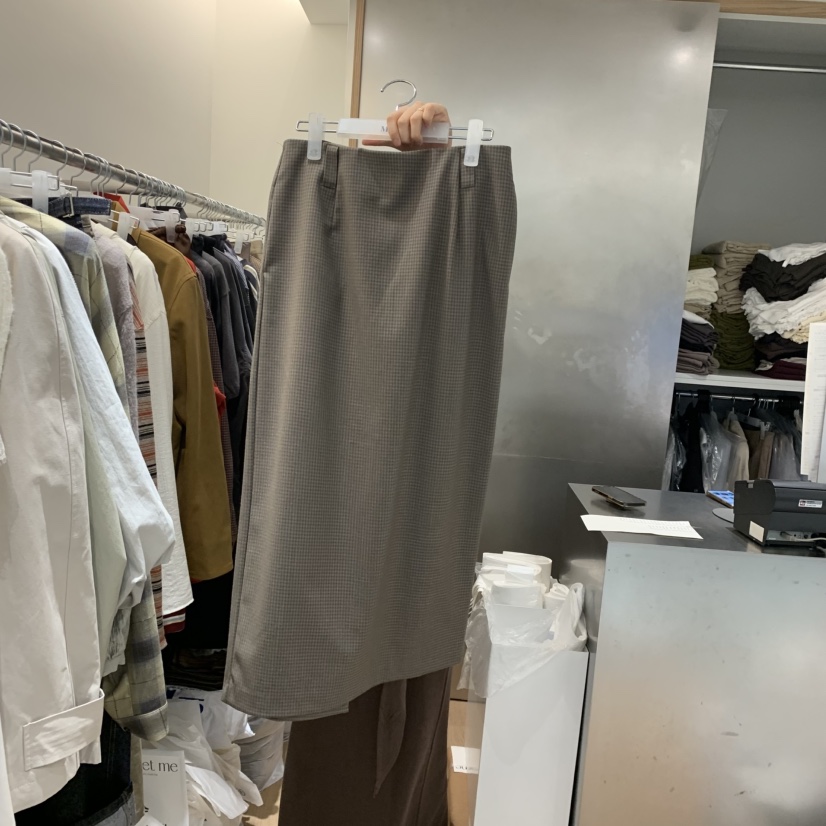 MEET ME東大門㊣實拍女裝新品人氣推薦休閑職業熱賣真品長裙MEET ME長裙圖色1