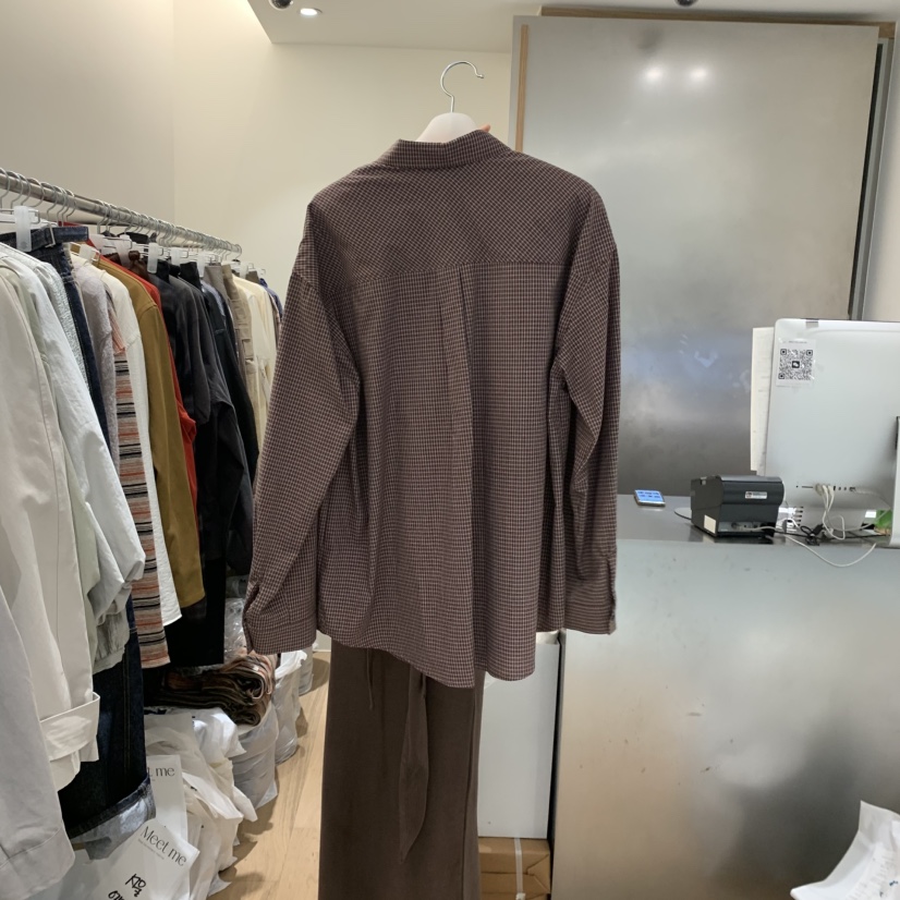 MEET ME東大門㊣代購女裝新款時尚推薦人氣25秋冬襯衫蕾絲衫MEET ME襯衫/蕾絲衫