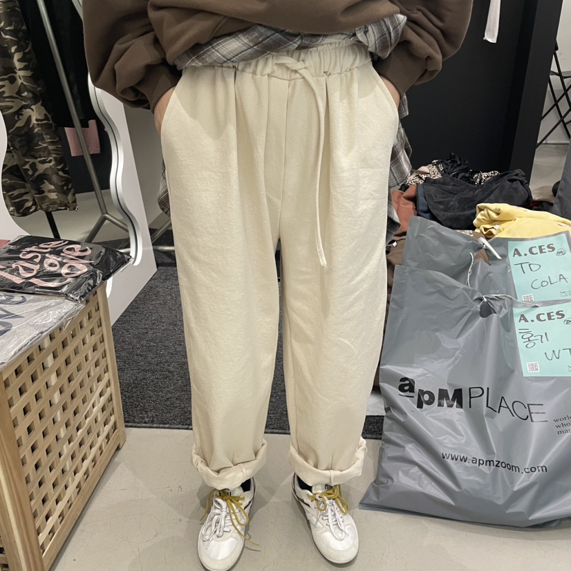 A.CES韓國直郵㊣女士新品時尚真品人氣休閑熱賣推薦休閑褲A.CES休閑褲圖色3