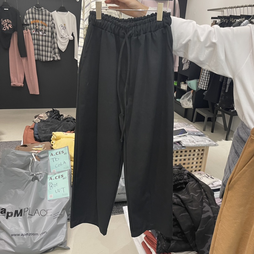 A.CES韓國直郵㊣女士新品時尚真品人氣休閑熱賣推薦休閑褲A.CES休閑褲圖色4