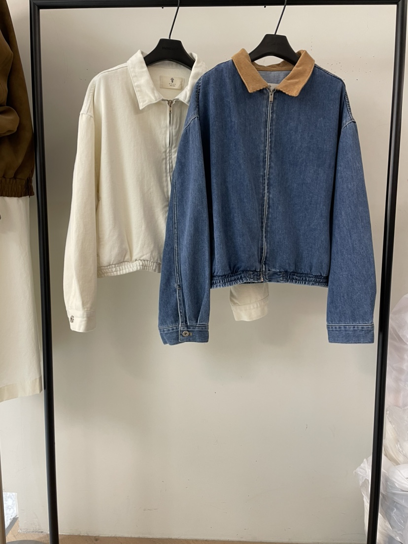 OBJET韓國代購㊣女裝新品熱賣推薦職業真品休閑人氣時尚夾克love us u/OBJET夾克