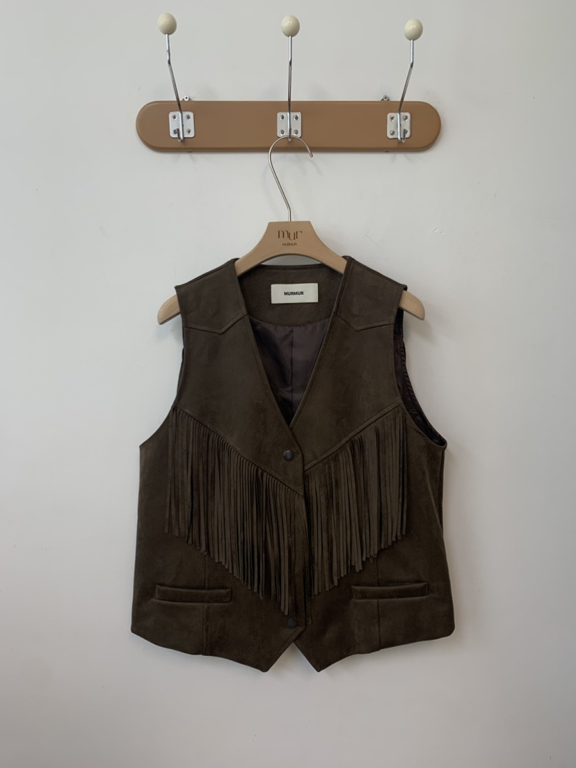 MURMUR韓國直郵㊣女士新款時尚職業熱賣人氣休閑真品推薦馬甲MURMUR馬甲圖色1