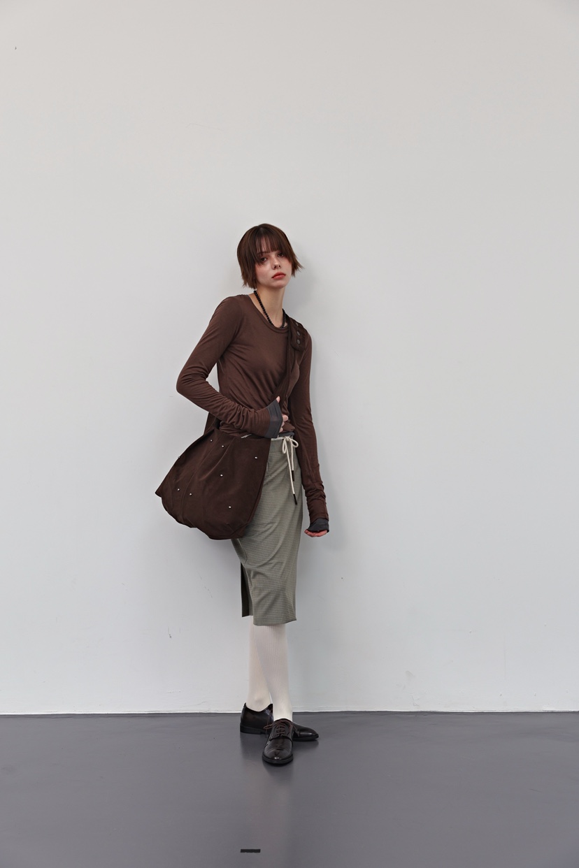 MURMUR東大門㊣代購女裝新品真品人氣25秋冬職業推薦長袖T恤MURMUR長袖T恤