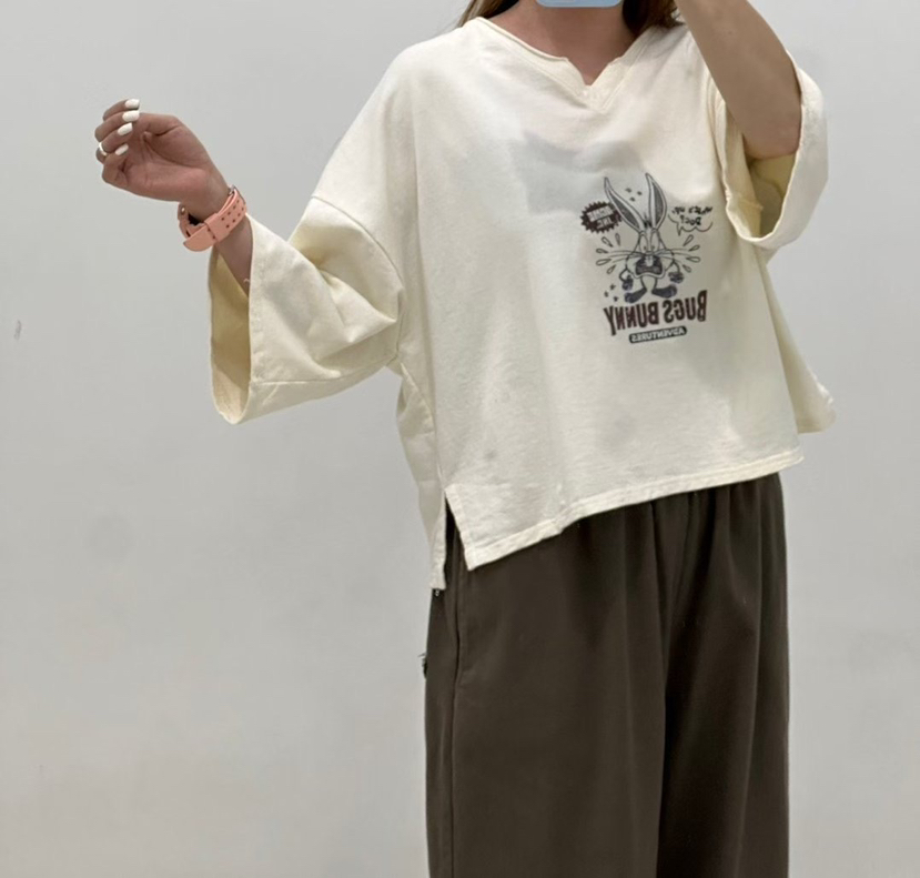 ZACCU東大門㊣代購女裝新款休閑熱賣職業推薦時尚人氣長袖T恤ZACCU長袖T恤