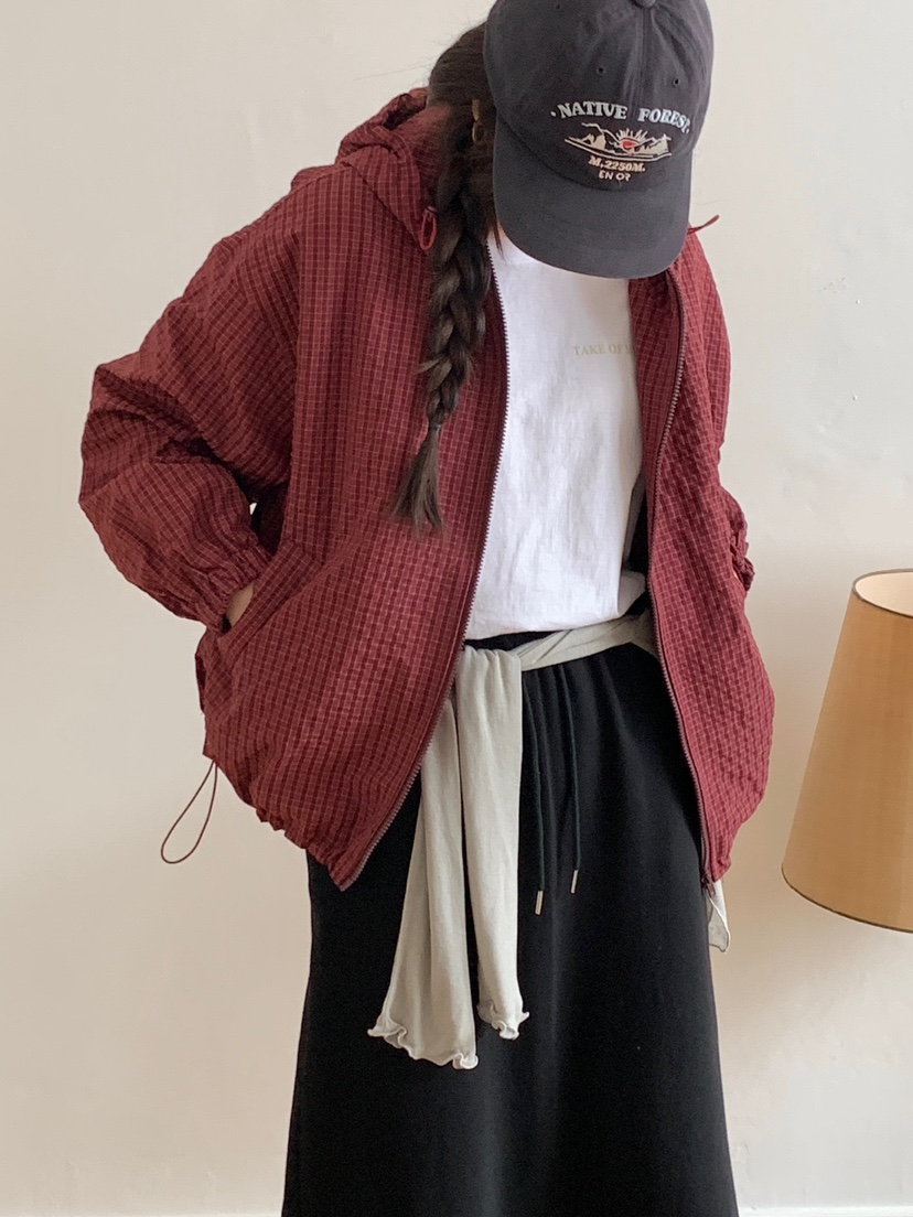 WOOD韓國代購㊣女裝新品25秋冬推薦職業熱賣人氣休閑時尚夾克WOOD夾克
