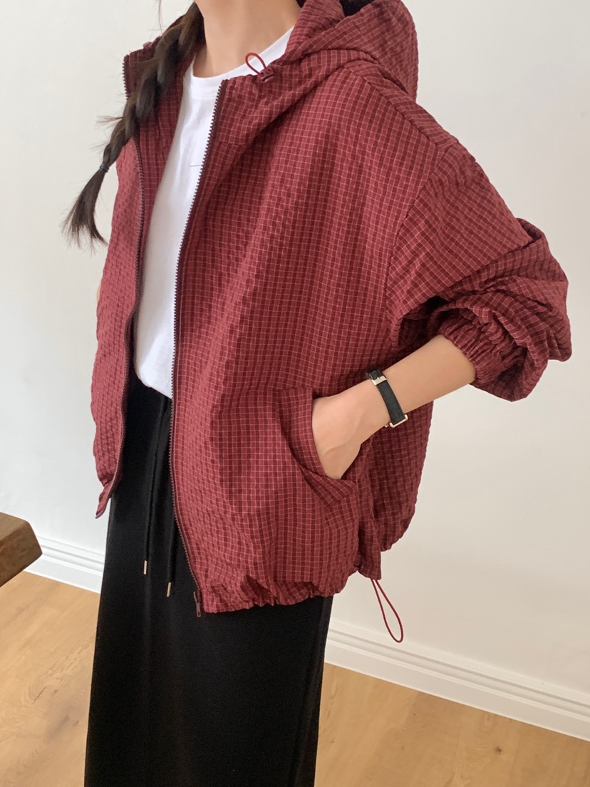 WOOD韓國代購㊣女裝新品25秋冬推薦職業熱賣人氣休閑時尚夾克WOOD夾克