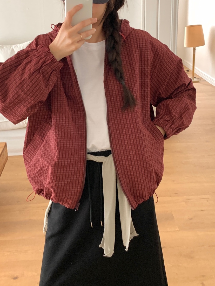 WOOD韓國代購㊣女裝新品25秋冬推薦職業熱賣人氣休閑時尚夾克WOOD夾克