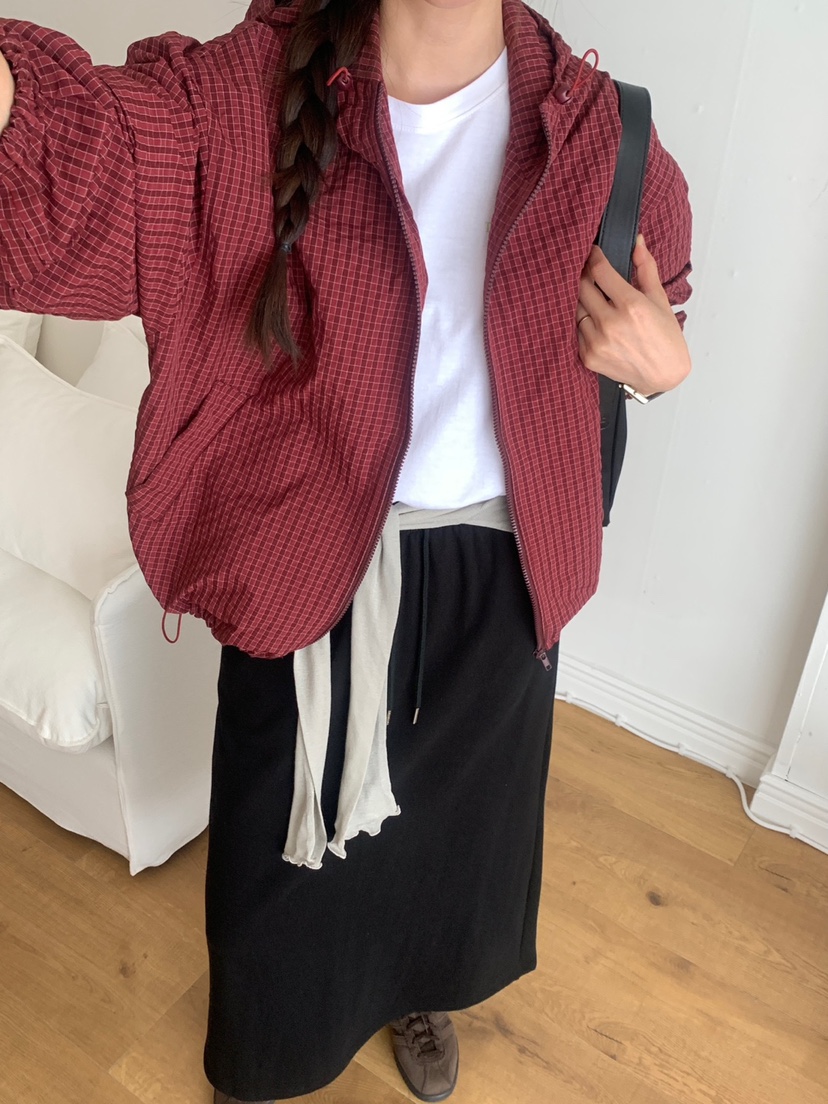 WOOD韓國代購㊣女裝新品25秋冬推薦職業熱賣人氣休閑時尚夾克WOOD夾克