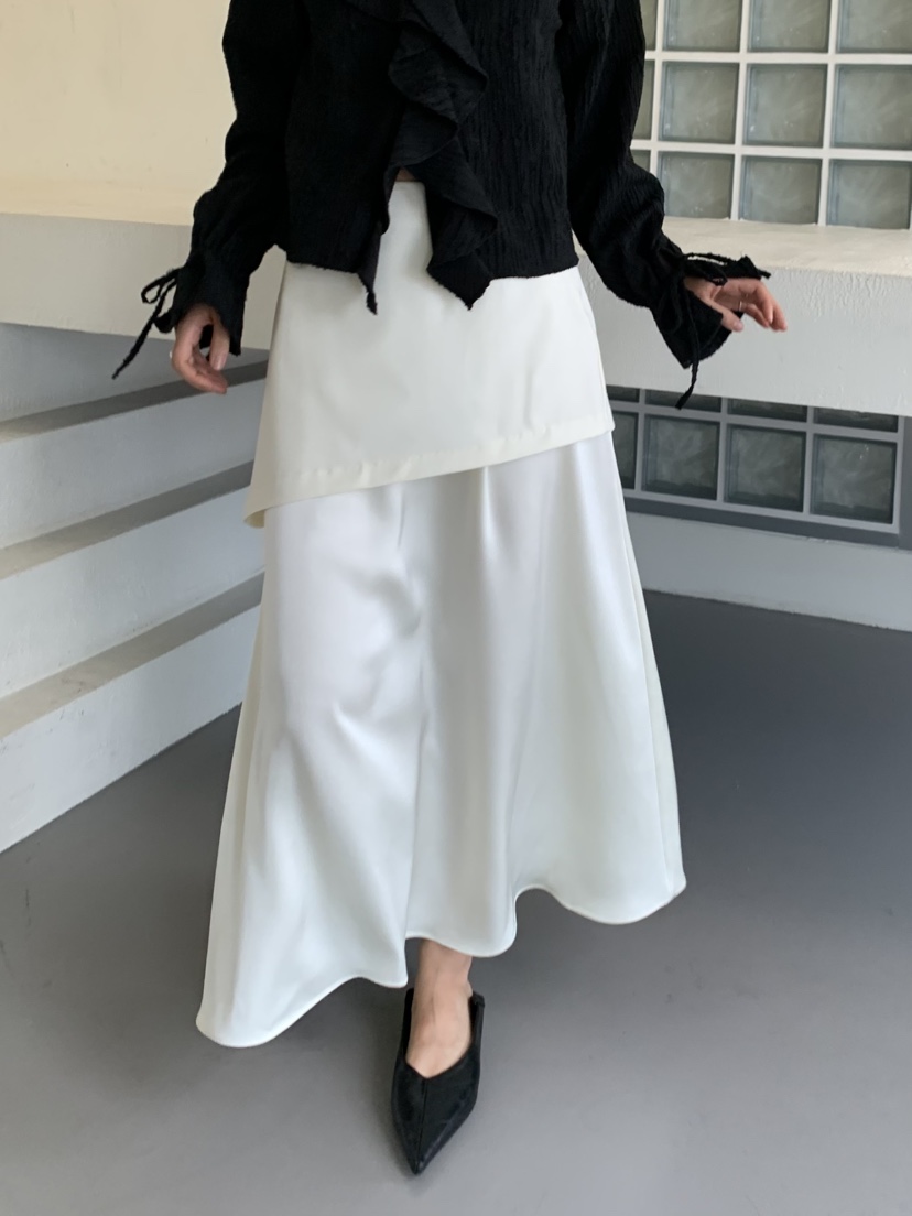 MURMUR東大門㊣直郵女裝新品人氣25秋冬推薦熱賣休閑時尚長裙MURMUR長裙